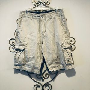 Cotton cargo shorts